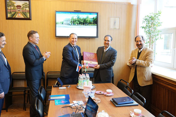 Delegation from Shahid Beheshti University (Iran) visited MPEI