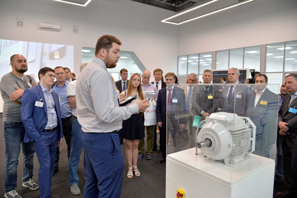 Opening of the Innovative Training Center of the ABB company in Moscow